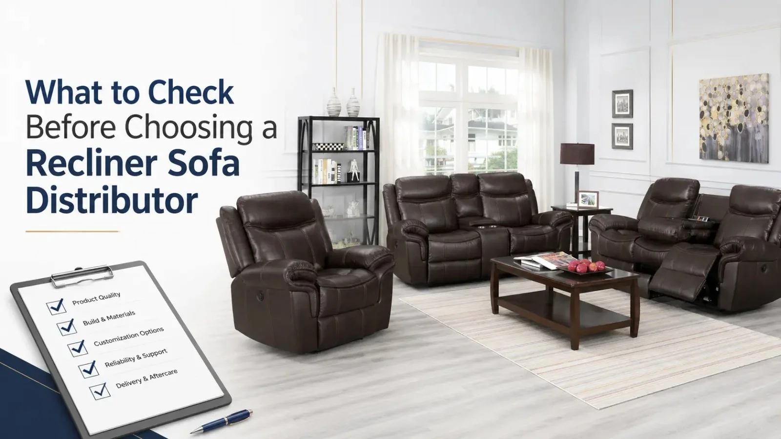 recliner sofa wholesaler UK