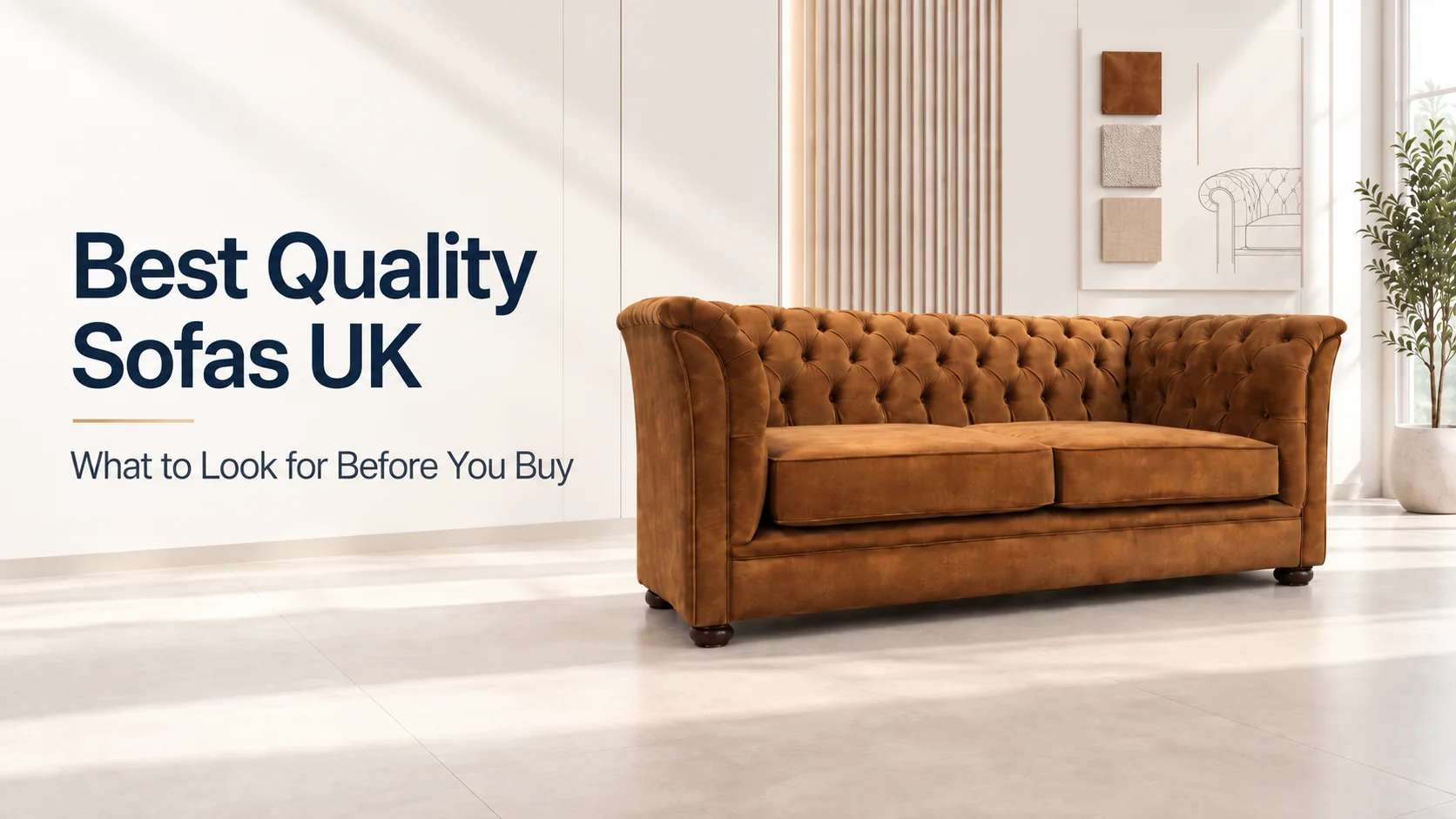 best quality sofas UK