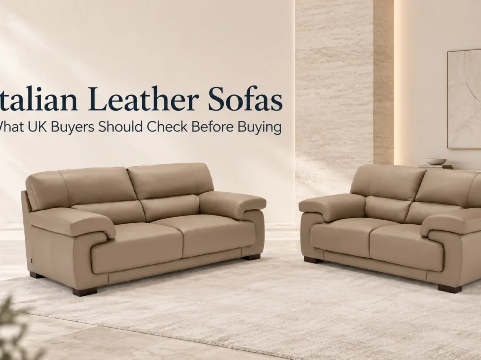 Italian Leather Sofas UK Buying Guide
