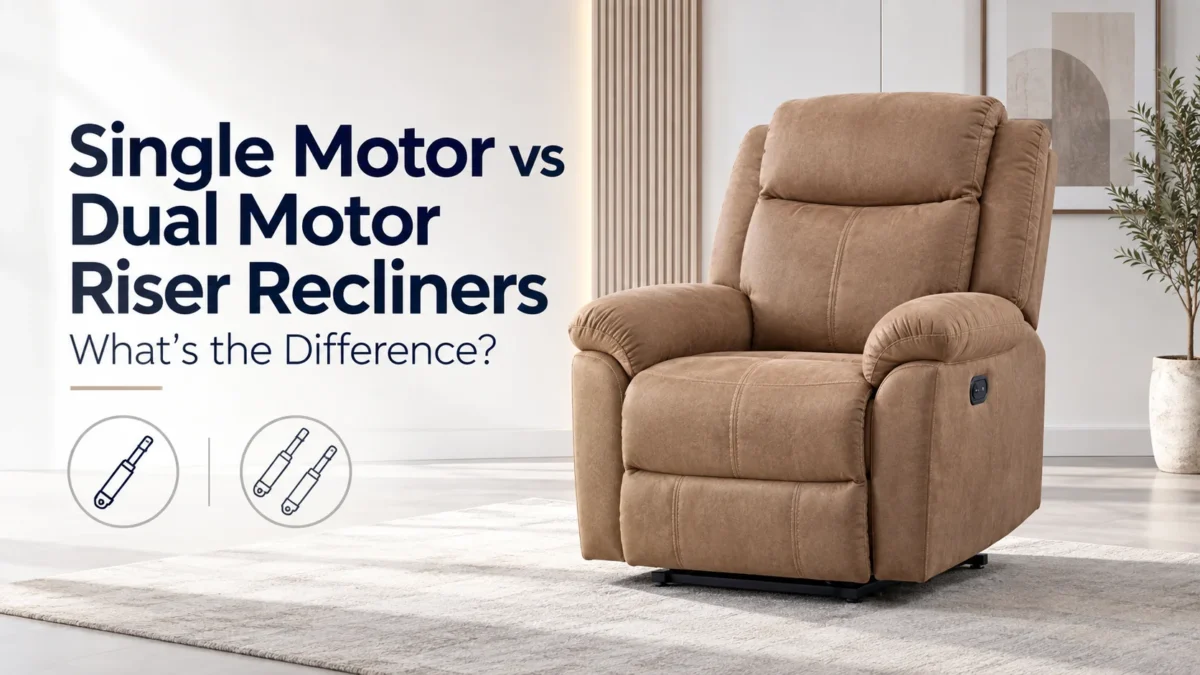 Single vs Dual Motor Riser Recliners: UK Guide