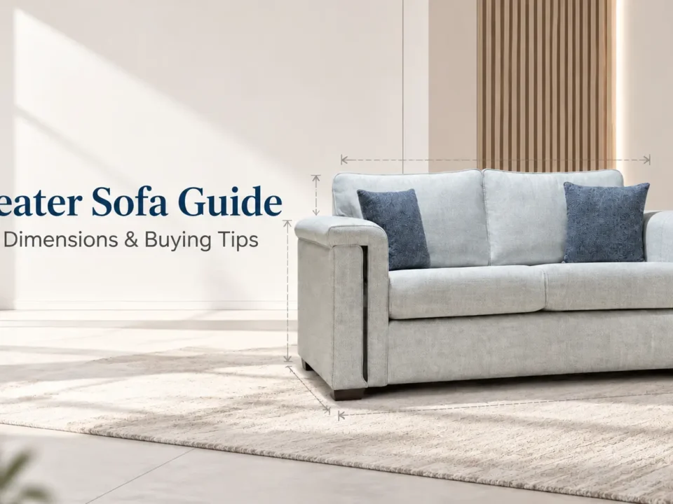 2 Seater Sofa Guide: Sizes, Dimensions & What to Check Before Buying